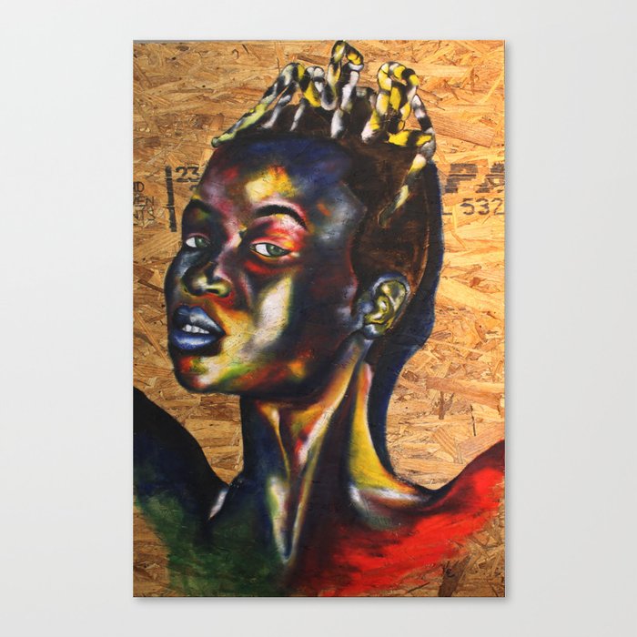 Crowned Canvas Print