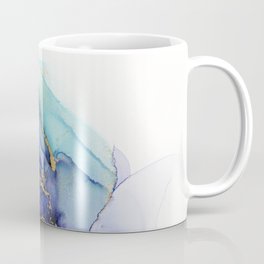 Electric Waves Violet Turquoise - Part 1 Coffee Mug