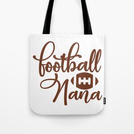 Football Nana Tote Bag