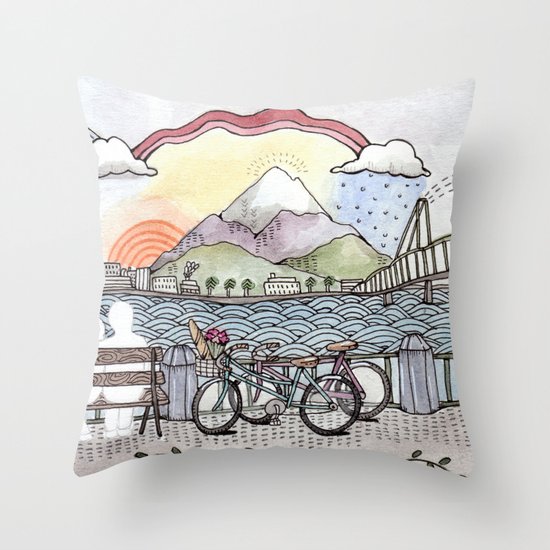 You and Me Throw Pillow