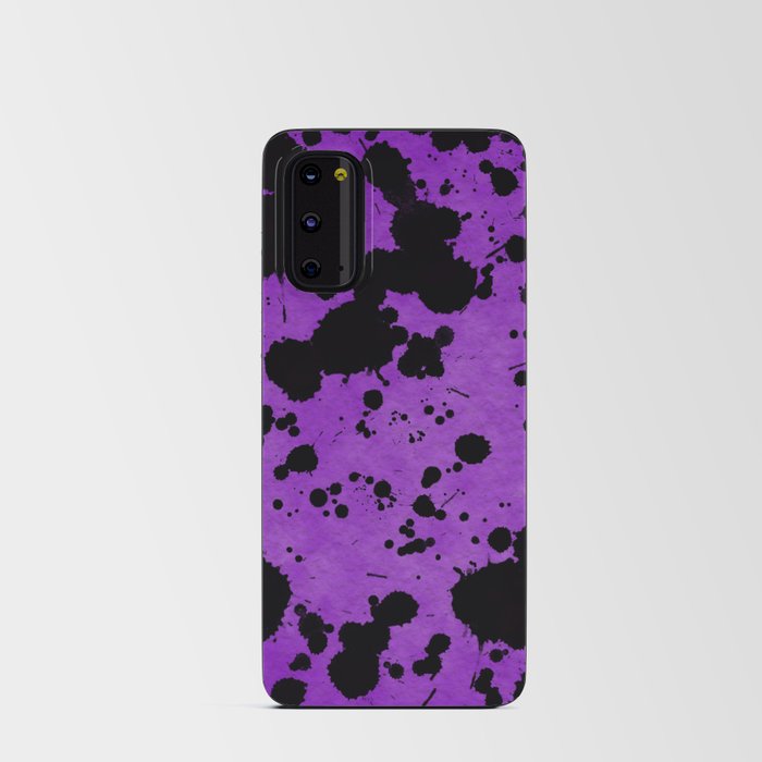 Halloween Splatter Watercolor Background 06 Android Card Case