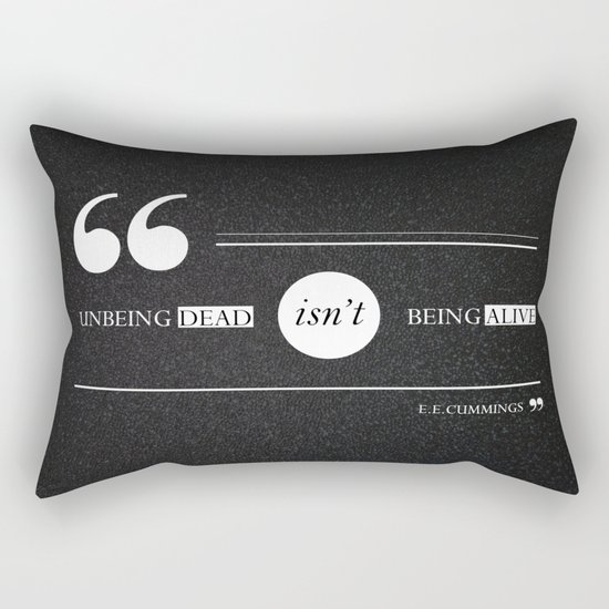 Dead or alive Rectangular Pillow