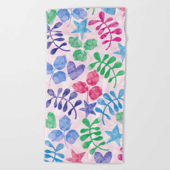 Lovely Pattern II Beach Towel