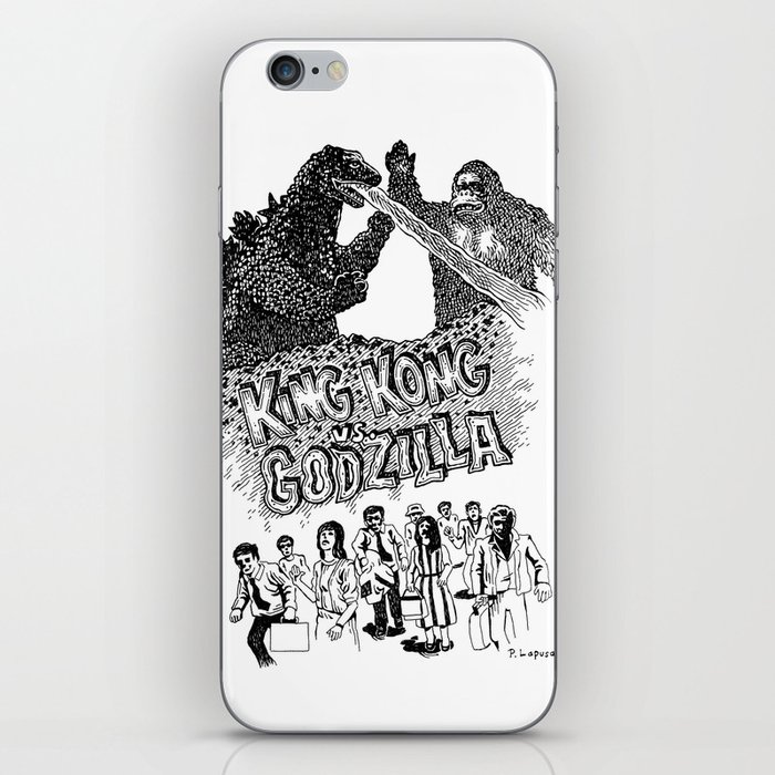Godzilla .vs. King Kong iPhone Skin