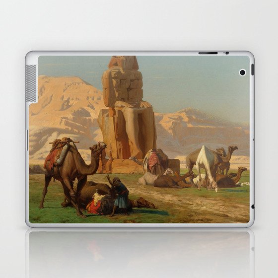 Jean-Léon Gérôme "The Colossi of Memnon" Laptop & iPad Skin