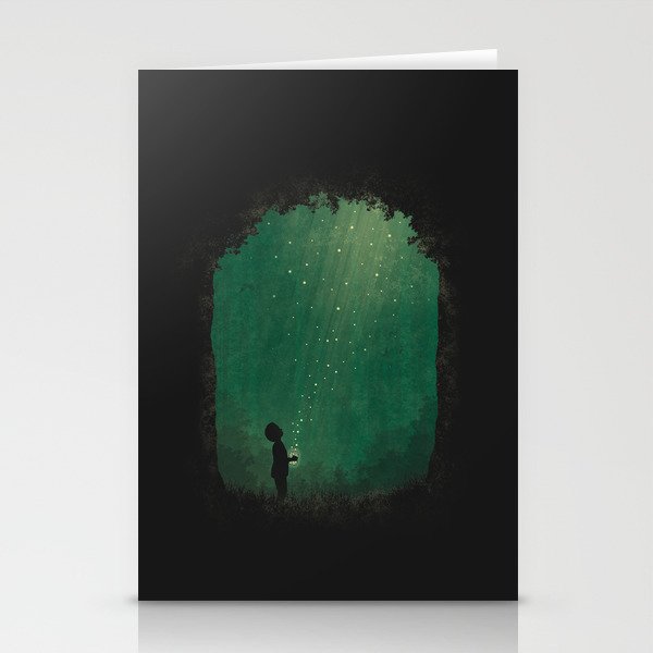 Fireflies Stationery Cards