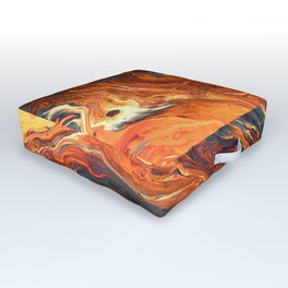 Lava Art Outdoor Floor Cushion