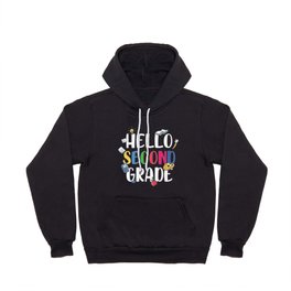 Hello Second Grade Back To School Hoody