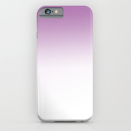 purple and white ombre iPhone & iPod Case