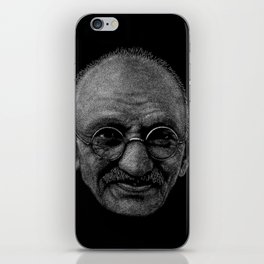 Gandhi - Point Art iPhone Skin