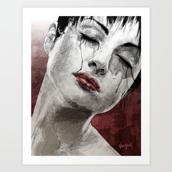 Venom and Tears Art Print
