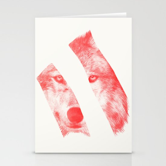 Red - by Eric Fan and Garima Dhawan Stationery Cards