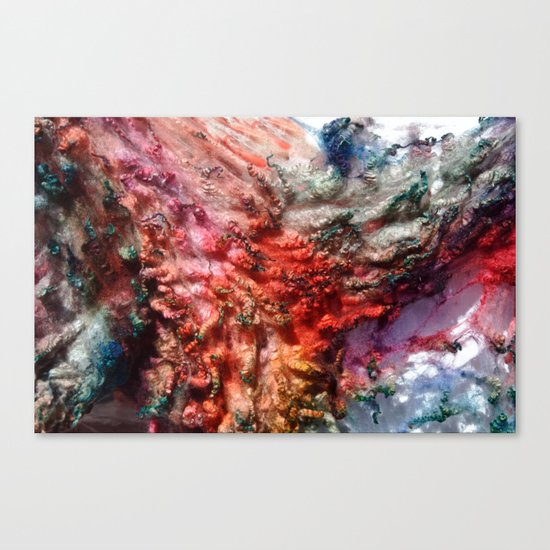 Dyed in the Wool Canvas Print