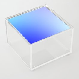 17 Blue Gradient 220506 Aura Ombre Valourine Digital Minimalist Art Acrylic Box