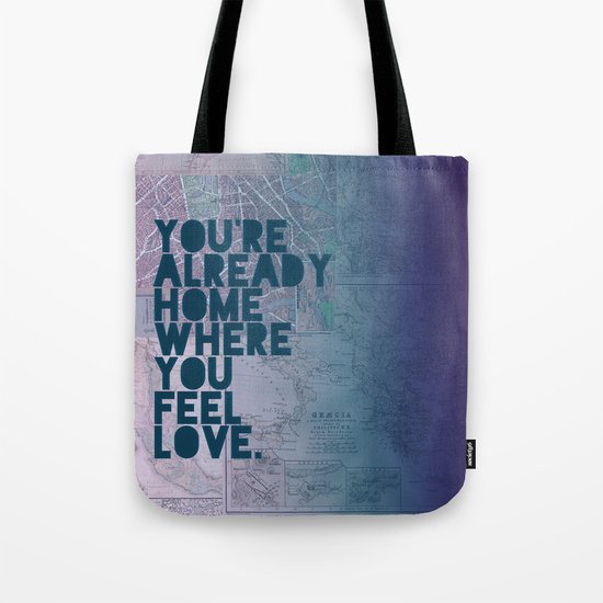 Home Tote Bag