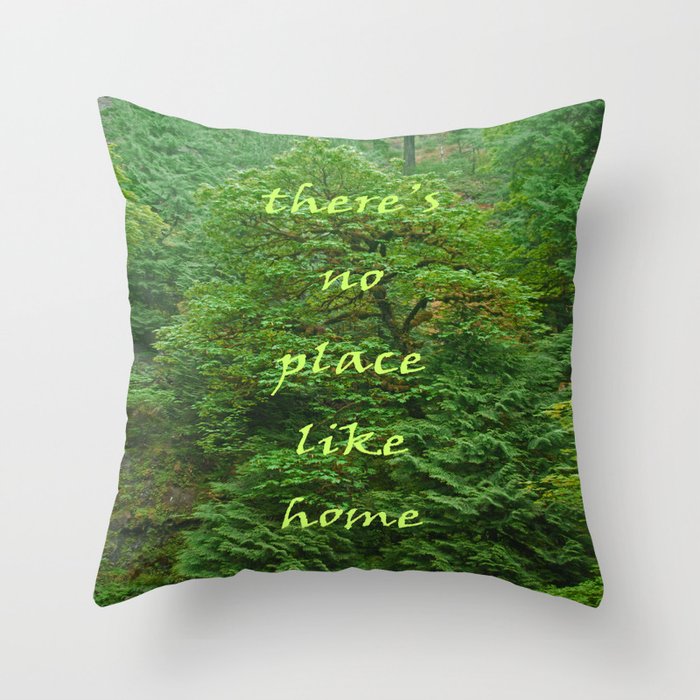 there's no place like home Throw Pillow