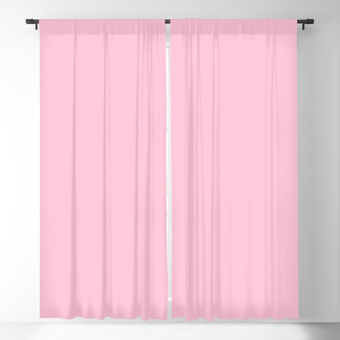 Echium Pink Blackout Curtain