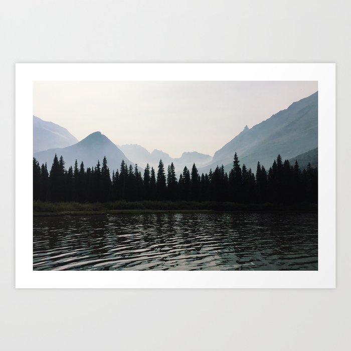 Glacier National Park II Art Print