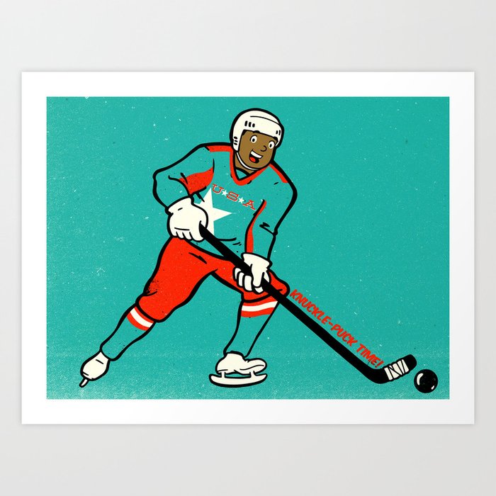 Knuckle Puck Art Print By Derekeads Society6