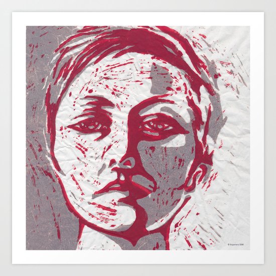 In contact with you 1 Art Print