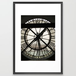 Orsay Clock 4 Framed Art Print