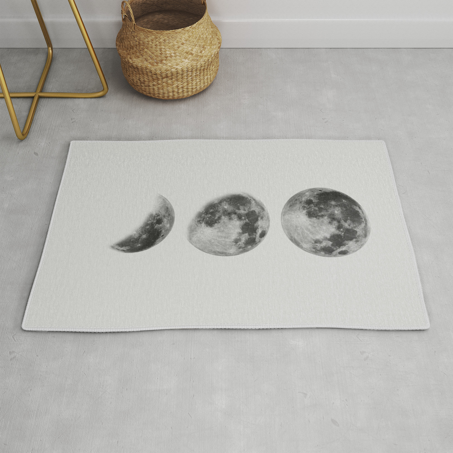 Moon Phase Wall Art Moon Home Decor Moon Phases Nursery Decor