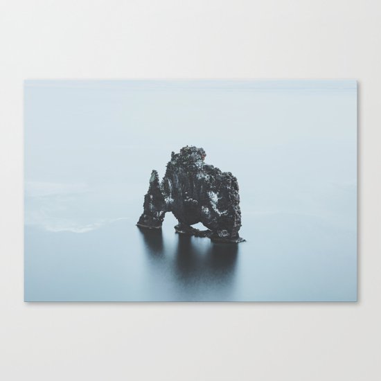 Hvitserkur, Iceland Canvas Print