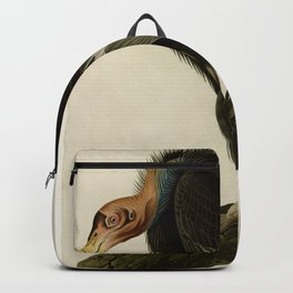 Vintage Bird Print - Birds of America - 426 Californian Vulture (1838) Backpack | Painting, Old, Illustration, Biology, Bird, Animal, Zoology, Audubon, Vintage, Print 