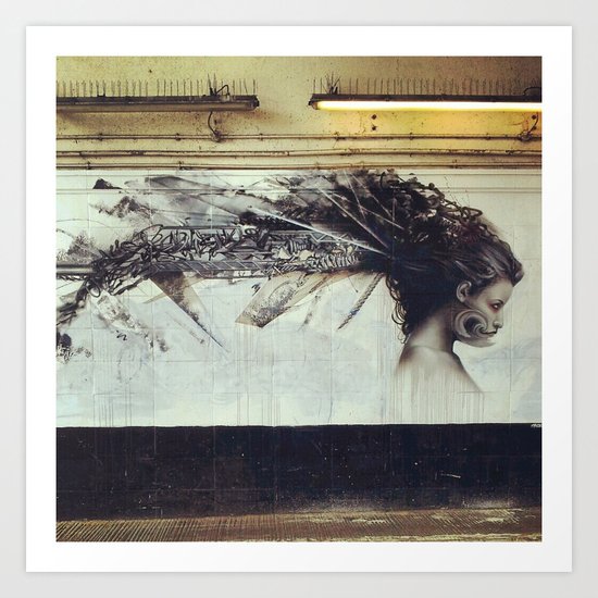 The Girl Art Print