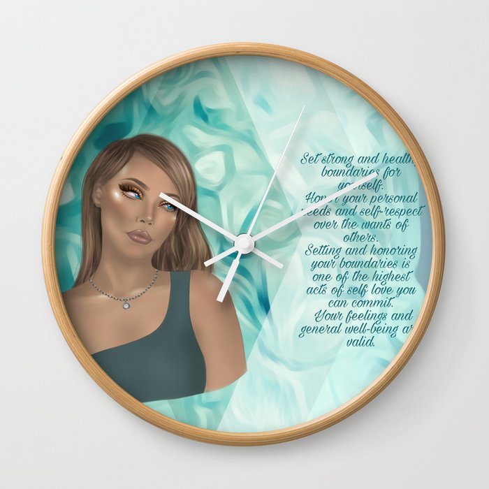 Boundaries Wall Clock