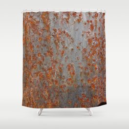 Rust Shower Curtain