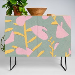 Tropical Jungle Collage Credenza