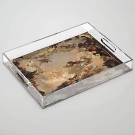 Allegory of the Planets and Continents Art Print Poster Canvas Wall Acrylic Tray