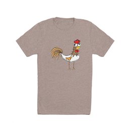 Silly Chicken T Shirt | Chicken, Cute, Illustration, Animal, Silly, Painting, Funny, Nature, Flowers, Chic 