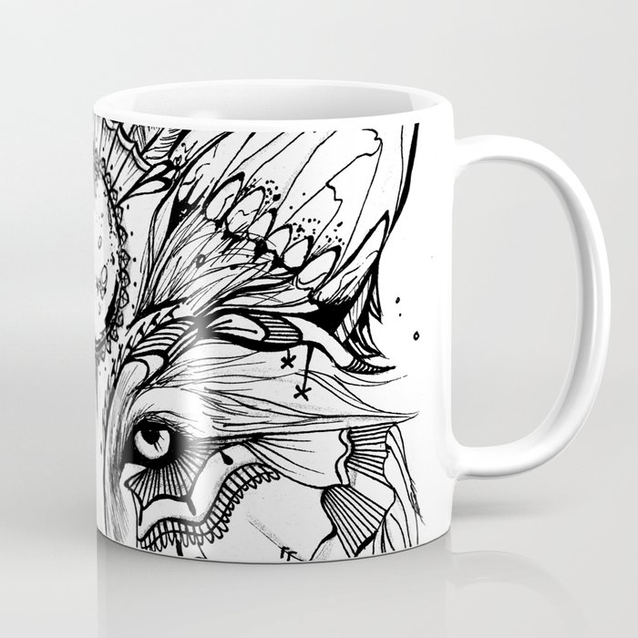 Tribal Wolf Coffee Mug