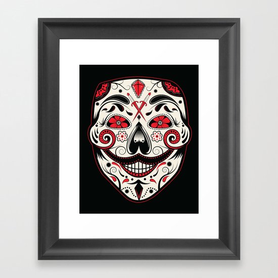 Day of the V Framed Art Print