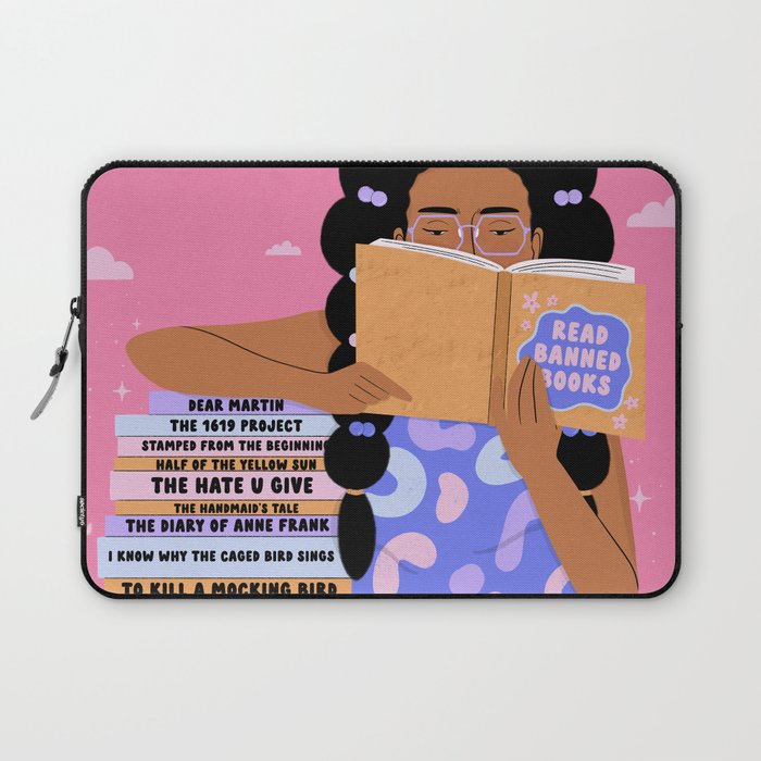 Read Banned Books Laptop Sleeve