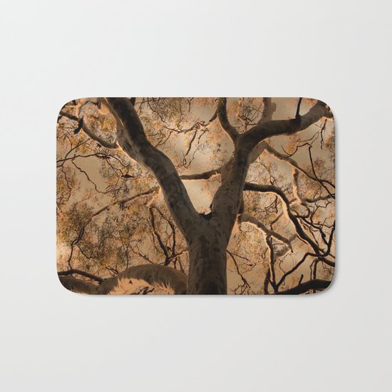 Big Tree, Late Afternoon Bath Mat