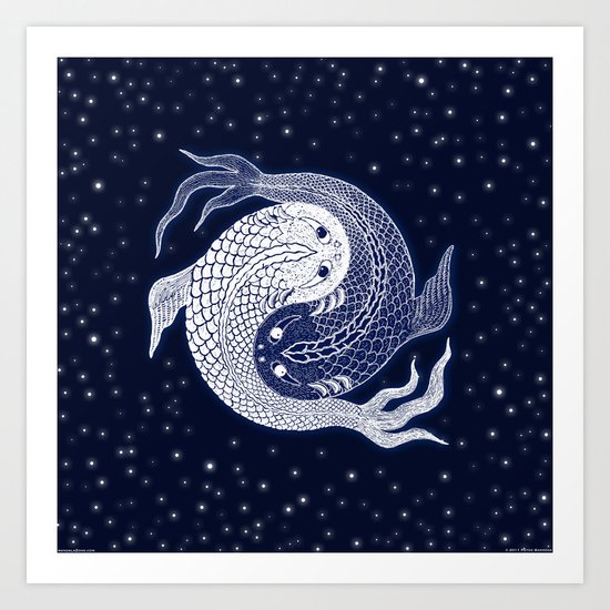 shuiwudao in space Art Print