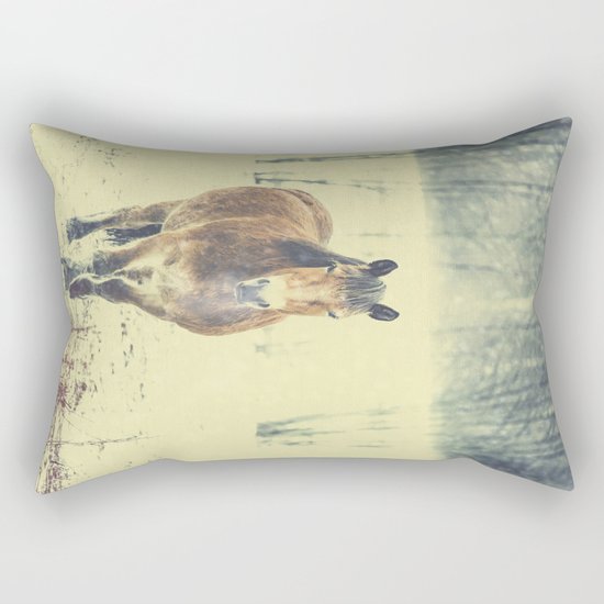 Wandering beauty Rectangular Pillow