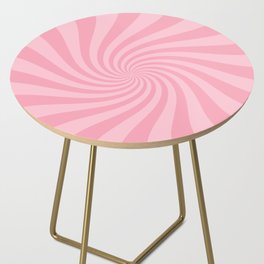 Pinkie Spiraling Side Table
