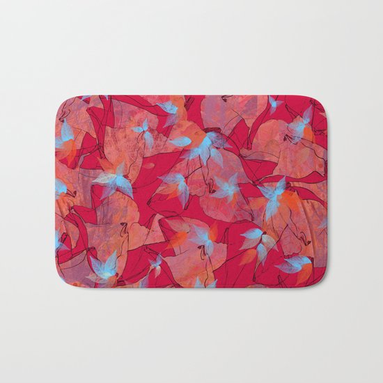 Leaf mosaic(20). Bath Mat