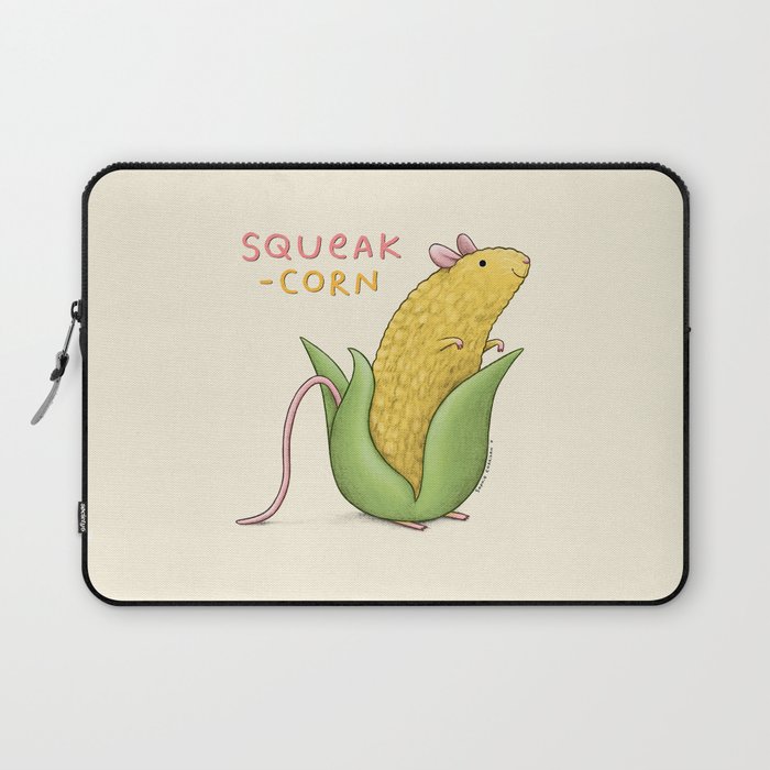 Squeak-corn Laptop Sleeve