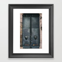 Doors of Europe x Nuremberg Framed Art Print