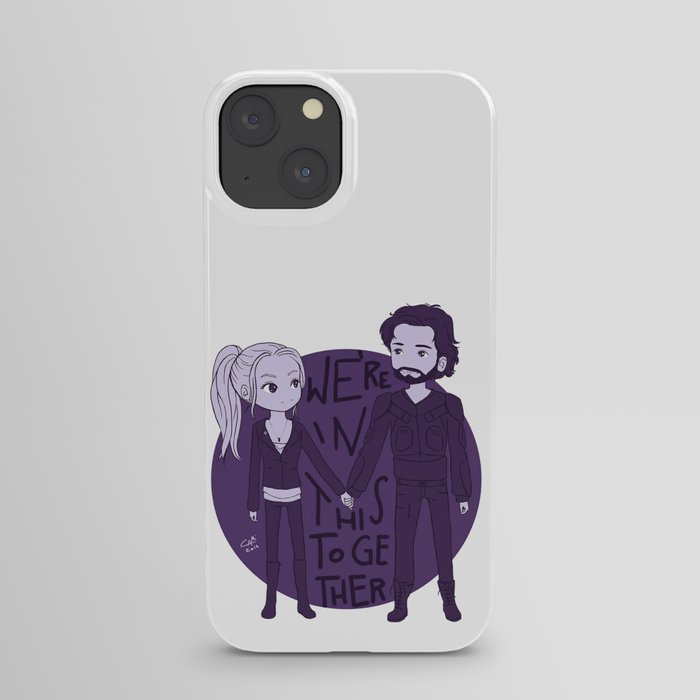 We're in this together iPhone Case