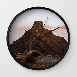 Skaros Rock, Santorini Wall Clock