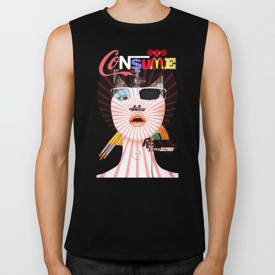 Crazy Woman - Cusy Consume/Collab with Hugo Barros Biker Tank