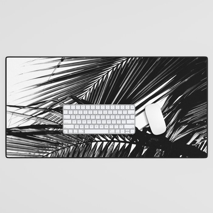 Caribbean Palm Leaves Jungle #1 #tropical #wall #decor #art #society6 Desk Mat