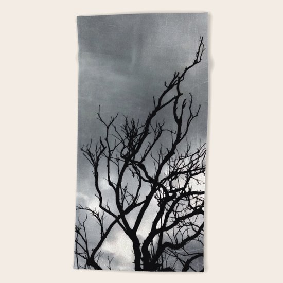 Old tree Beach Towel