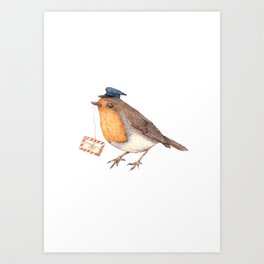 Red Robin Art Print